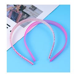Pine Kids Printed Hair Bands  Free Size Pack of 2 - Fuchsia