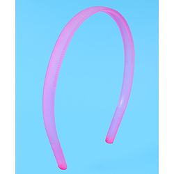 Pine Kids Printed Hair Bands  Free Size Pack of 2 - Fuchsia