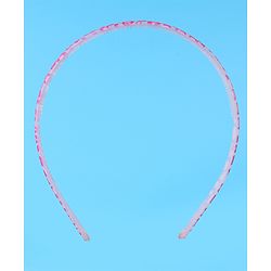 Pine Kids Printed Hair Bands  Free Size Pack of 2 - Fuchsia