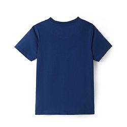 Pine Kids Marvel Single Jersey Knit Half Sleeves Iron Man Graphic T-Shirt - Blue