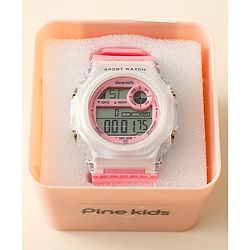 Pine Kids Digital Watch - Pink