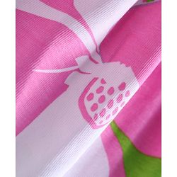 Pine Kids Cotton Knit Singlet Sleeves Frock with Floral Print - Purple