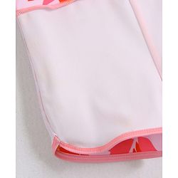 Pine Kids Full Raglan Sleeves Two Piece Swimsuit With Floral Print - Pink