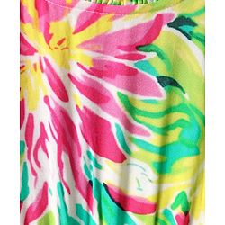 Pine Kids Rayon Woven Half Sleeves Dress With Floral Print - Light Green