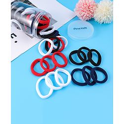 Pine Kids Hair Rubber Bands 25 Pieces - Multicolor