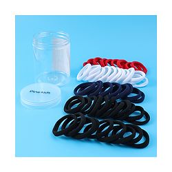 Pine Kids Hair Rubber Bands 25 Pieces - Multicolor