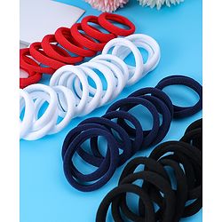 Pine Kids Hair Rubber Bands 25 Pieces - Multicolor