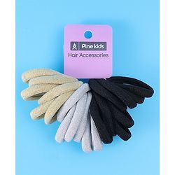 Pine Kids Hair Rubber Bands - Multicolor