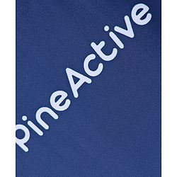 Pine Active Half Raglan Sleeves Legged Swimsuit - Blue
