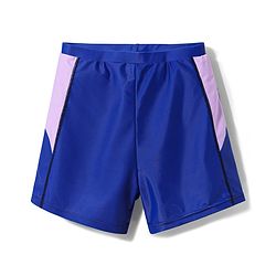 Pine Active Half Raglan Sleeves Two Piece Swimsuit - Purple