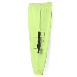 Pine Kids Knit Full Length Solid Lounge Pant - Limegreen