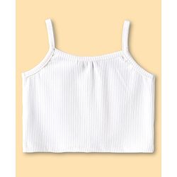 Pine Kids Woven Half Sleeves Solid Color Shirt Style Top with Inner Slip - Navy Blue