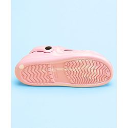 Pine Kids Clogs with Back Strap Closure - Pink ( Marble Print May Vary)