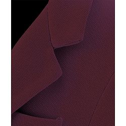 Pine Kids Knit Full Sleeves Solid Color Blazer - Wine