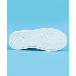 Pine Kids Casual Shoes With Velcro Closure - White & Pink