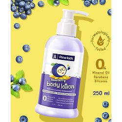 Pine Kids Blueberry Body Lotion Pack of 2 -  250 ml each