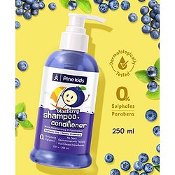 Pine Kids Blueberry Shampoo & Conditioner Pack of 2 -   250 ml each