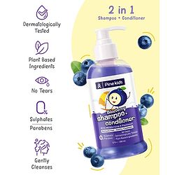 Pine Kids Blueberry Shampoo & Conditioner Pack of 2 -   250 ml each