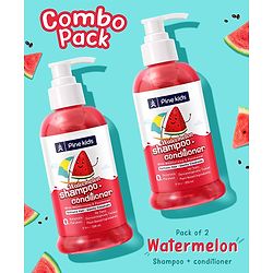 Pine Kids Watermelon Shampoo & Conditioner Pack of 2 -   250 ml each