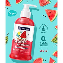 Pine Kids Watermelon Shampoo & Conditioner Pack of 2 -   250 ml each