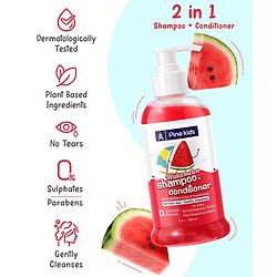 Pine Kids Watermelon Shampoo & Conditioner Pack of 2 -   250 ml each