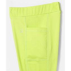 Pine Active Knit Full Length Super Stretch Leggings With Ombre Effect - Light Green & Light Blue