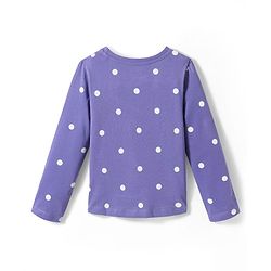 Pine Kids Disney Single Jersey Knit Full Sleeves Night Suit with Minnie Mouse Graphics - Purple