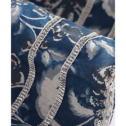 Pine Kids Viscose Woven Three Fourth Sleeves Floral Printed Kurta & Gharara Set with Dupatta - Navy Blue
