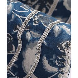 Pine Kids Viscose Woven Three Fourth Sleeves Floral Printed Kurta & Gharara Set with Dupatta - Navy Blue