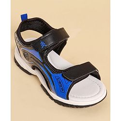 Pine Kids Velcro Closure Sandals - Black