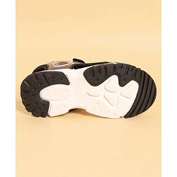 Pine Kids Velcro Closure Sandals - Black