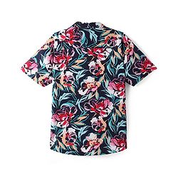 Pine Kids Cotton Woven Half Sleeves Floral Print Shirt - Multicolour