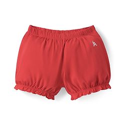 Pine Kids Cotton Knit Solid Color Bloomers With Pack of 3 - Color May Vary