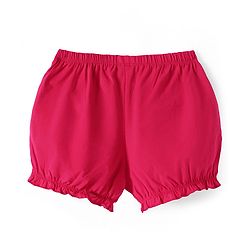 Pine Kids Cotton Elastane Knit Solid Bloomers Pack of 3 (Color may vary)