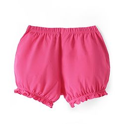 Pine Kids Cotton Elastane Knit Solid Bloomers Pack of 3 (Color may vary)