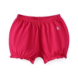 Pine Kids Cotton Elastane Knit Solid Bloomers Pack of 3 (Color may vary)