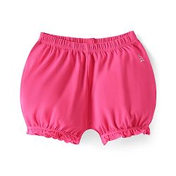 Pine Kids Cotton Elastane Knit Solid Bloomers Pack of 3 (Color may vary)