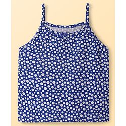 Pine Kids Cotton Knit Singlet Slips with Stripes & Polka Dot Pack Of 3 - Color May Vary