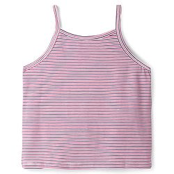 Pine Kids Cotton Knit Singlet Slips with Stripes & Heart Print Pack of 3 - Color May Vary