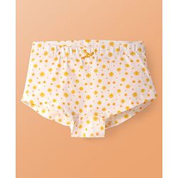 Pine Kids Cotton Knit Panties with Floral Print Pack of 3 - Color May Vary