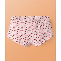 Pine Kids Cotton Knit Panties with Floral Print Pack of 3 - Color May Vary
