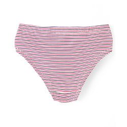 Pine Kids Cotton Elastane Knit Panties with Hearts Print & Stripes Pack of 3 (Color May Vary)