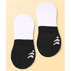Pine Active Cotton Knit No Show Slip In Socks - Black Grey & Blue