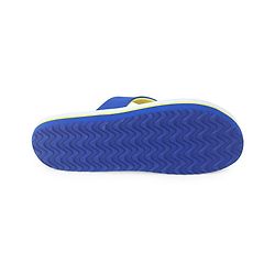 Pine Kids Slip On Flip Flops with Print -  Blue & Yellow