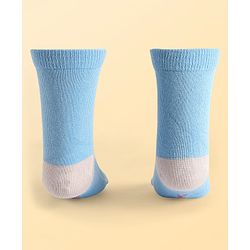 Pine Kids Marvel Knit Antibacterial Socks With Avengers Graphics Pack Of 3 - Green Light Blue & White