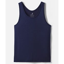 Pine Active Half Sleeves Super Stretch Crop Top & Inner T-Shirt - Blue & Black