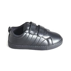 Pine Kids School Shoes With Velcro Closure - Black