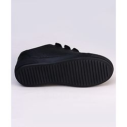 Pine Kids Velcro Closure Solid Color School School Shoes - White