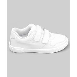 Pine Kids Velcro Closure School Shoes - Black