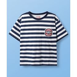 Pine Kids Marvel  Single Jersey Knit Half Sleeve Oversize Drop Shoulder T-Shirts with Avengers Graphics Pack of 3 - Red & White